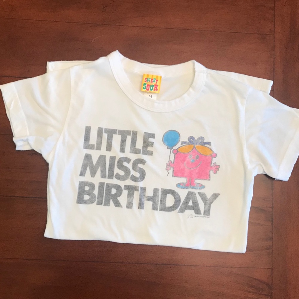 Sweet and Sour Little Miss Birthday T-Shirt